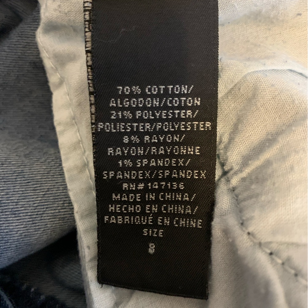1822 Denim "Taylor" Cropped Cuffed Jeans - Picture 5 of 5